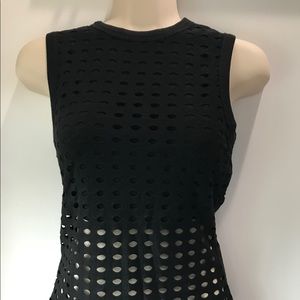 Alexander Wang Sexy Sleeveless Top w/ Unusual Cut.
